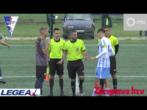 OMLADINSKA LIGA VOJVODINE / FK SPARTAK ŽK - FK VOJVODINA - 3:0 / XII KOLO / 23.10.2022