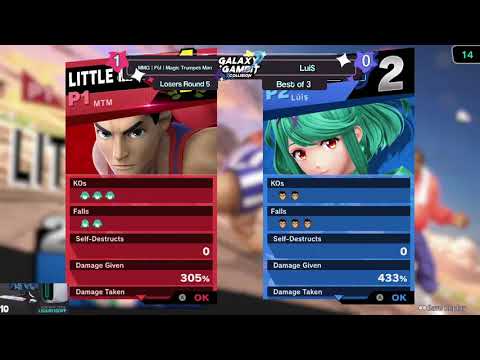 GGxC 11 - Lui$ (Pyra Mythra) Vs. MMG Magic Trumpet Man (Little Mac) - Top 64 Losers Round 5