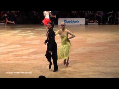 International Evry - Adult Latin - Quarter Final Jive - Aleksey Primakov & Jessica Duret
