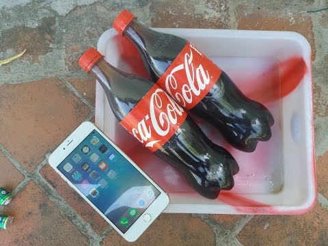 Don't Drop Your iPhone 6S Plus in an Expanding Coca-Cola!