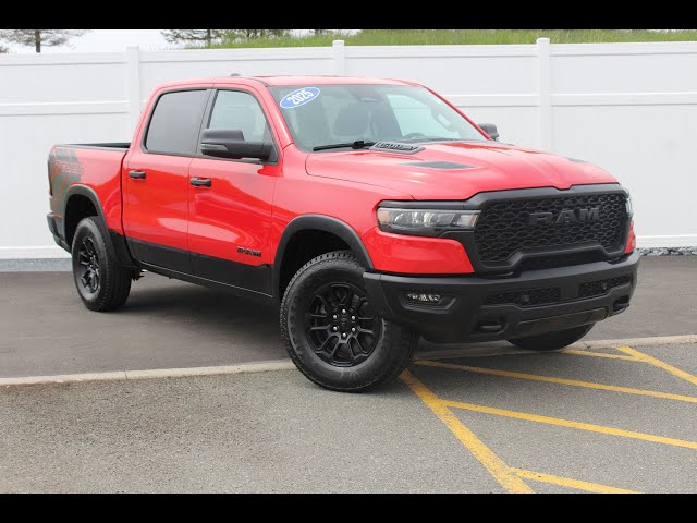 2025 Ram 1500 Rebel | Cam | USB | HtdWheel | Warranty to 2029 Cl in Cars & Trucks in Saint John