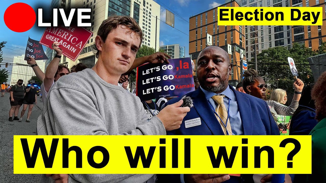 IRL Asking People Who Will Win The Election | Election Day