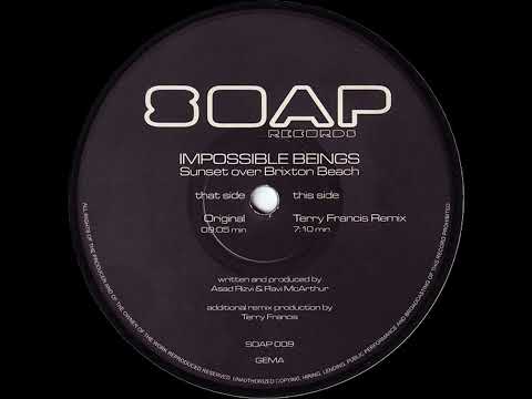 Impossible Beings  -  Sunset over Brixton Beach (Original)