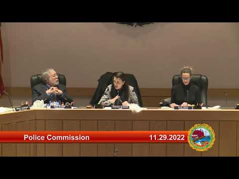 Police Commission 11.29.2022
