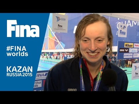 Katie Ledecky: winner of Women's 200m Freestyle in Kazan (RUS)