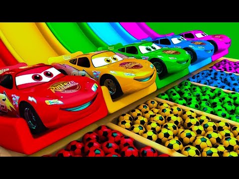 Flatbed Trailer Truck vs Speedbumps Train vs Cars Beamng.Drive GH D1G 2