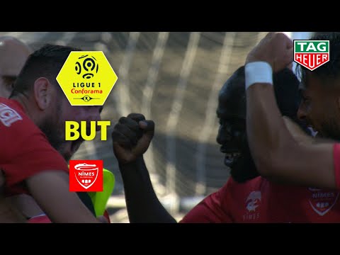 But Sada THIOUB (4') / Angers SCO - Nîmes Olympique (3-4)  (SCO-NIMES) / 2018-19