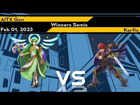 Xeno278 Winners Semis - Gen (Palutena) Vs Karflo (Roy) SSBU Ultimate Tournament