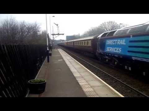 DRS Class 47 Top n Tail on Northern Belle duties at Prudhoe
