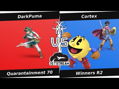 Quarantainment 70 Winners R2 - DarkPuma (Hero) Vs Cortex (Hero, Pac Man) - SSBU