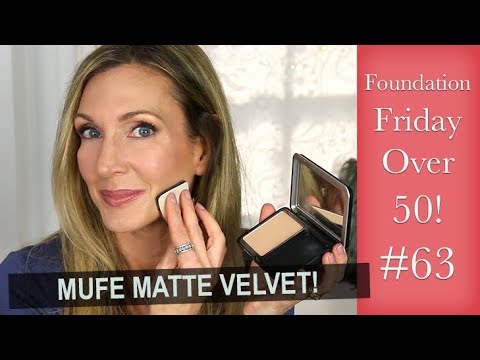 Foundation Friday Over 50! Make Up For Ever Matte Velvet Powder!