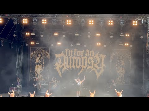 Fit For Authopsy - Far From Heaven - Vallamand, Rock the Lakes Festival, Aug. 23