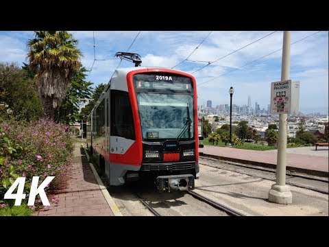 ⁴ᴷ⁶⁰ MUNI Metro: New LRV4 Trains in San Francisco