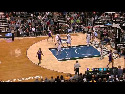 Kobe Bryant 31 Points @ Minnesota Timberwolves - Highlights 27/03/2013