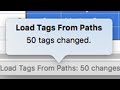 Load audio tags from file & folder names on macOS automatically with Tag Editor by Amvidia