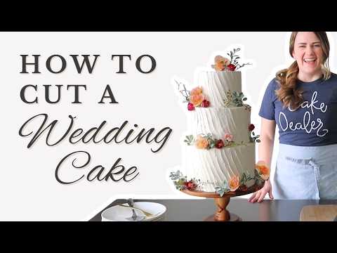 How to Cut a Wedding Cake (Step-by-Step Tutorial + Pro Tips)
