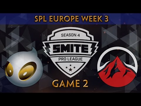 SMITE Pro League S4 Spring Split Week 3 (EU) - Team Dignitas vs. Elevate (Game 2)