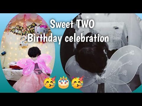 Shambhavi's Sweet Two Birthday celebration with Behind the scenes #Babygirlbirthday #Birthdayphoto