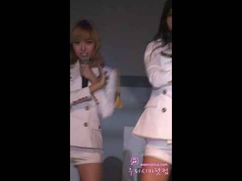 [FanCam] 091108 Jessica SNSD - Genie@LG Mobile WorldCup