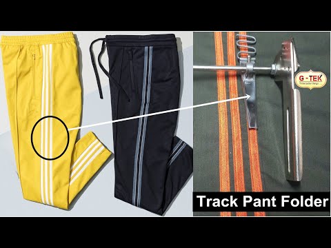 Track Pants Patti Making Folder Demo