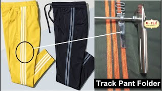 Track Pants Patti Making Folder Demo