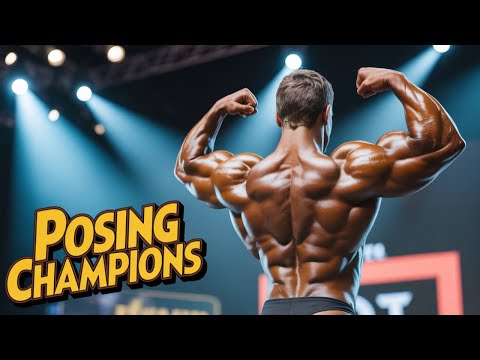 Bodybuilding posing routine at the Milos Ilic Jagodina Open