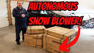 My MOST EXPENSIVE Unboxing Ever! *Yarbo Autonomous Snow Blower Unboxing*