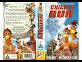 Original VHS Opening And Closing To Chicken Run UK VHS Tape