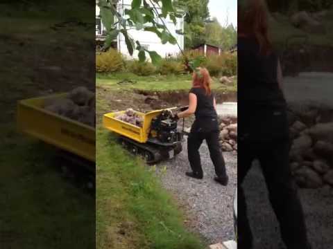 PÁSOVÝ MINI DUMPER - MOTOROVÝ VOZÍK Zástupca značky Lumag MD300