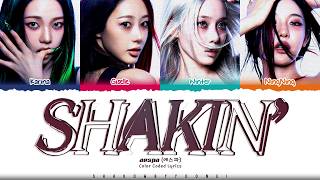 Download lagu aespa 'SHAKIN'' Lyrics (에스파 SHAKIN' 가사) [Color Coded Han_Rom_Eng] | ShadowByYoongi mp3