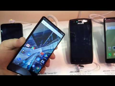 Archos Sense 55s hands on (Updated at MWC)