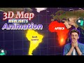 World Map Highlight Animation Like Dhruv Rathi Nitish Rajput Documentary Editing In Filmora14