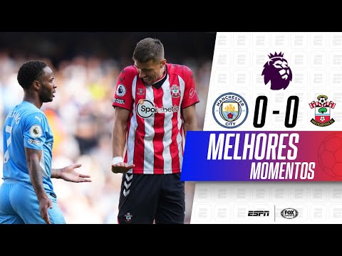 Gols e lances de Manchester City x Southampton