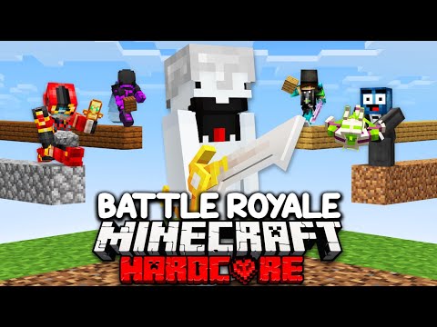 100 Players Simulate Minecraft's Deadliest One Block Tournament