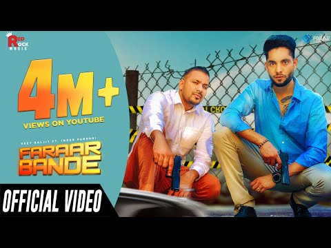 Faraar Bande (Official Video)Veet Baljit Inder Pandori |Gamechangerz| Songs2020| RED ROYAL MUSIC