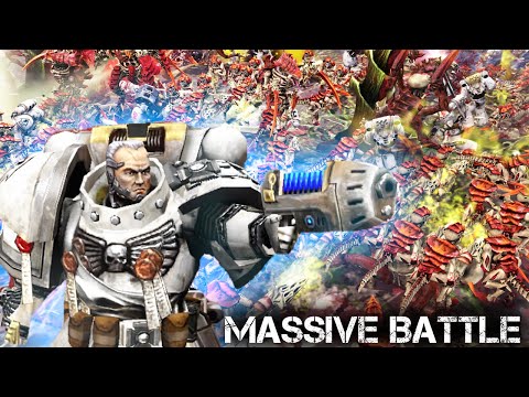 DAWN OF WAR 2: CODEX EDITION 2024 ▶ 50 Space Marines vs 5000 TYRANIDS
