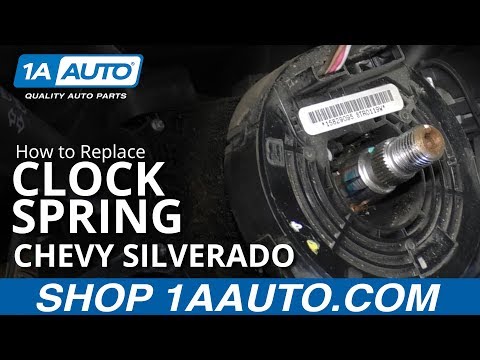 How to Replace Airbag Clock Spring 07-12 Chevy Silverado 1500
