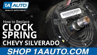 How to Replace Airbag Clock Spring 07-12 Chevy Silverado 1500