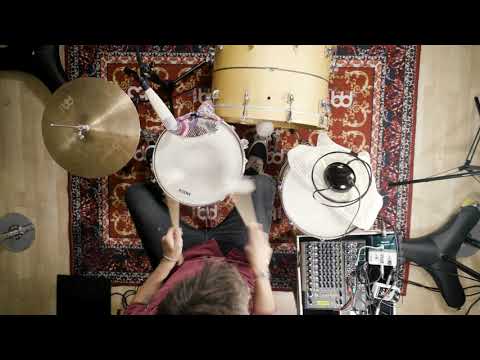 MarvinPickups MPU-1HSM - magnetic handpan Pickup / magnetischer Tonabnehmer - An einer Meinl Galaxy