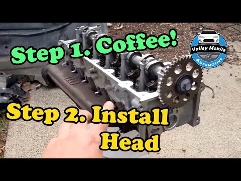 1999-2004 Ford F250 V10 Head Gasket | Head Installation Part 1