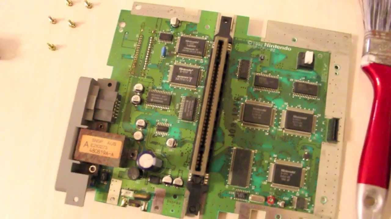 Super Nintendo Serial UP15971140 - Video Distortion