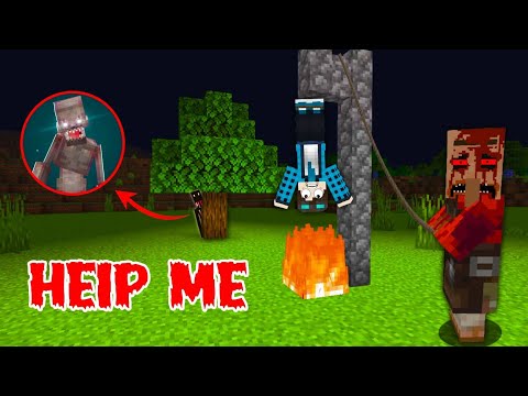 Trapped in Horror Village: Minecraft Horror Story