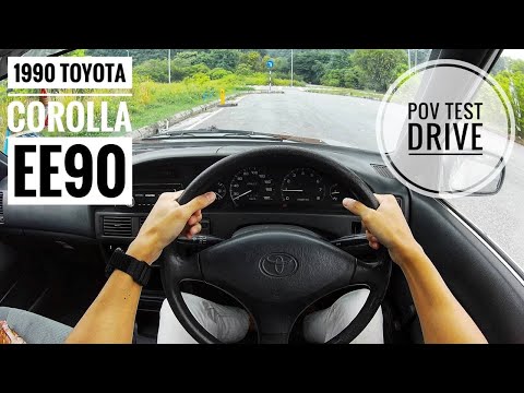Thumbnail for 1990s Toyota Corolla EE90 mt | POV Test Drive & Review by Toyota Corolla (E90)