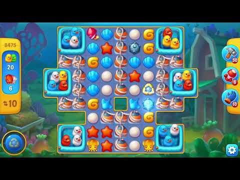 🥰 [FISHDOM Walkthrough] Level 8475