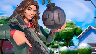 I 1V4 STREAM SNIPERS IN SOLOS! & DROPPED A 20 BOMB (Fortnite)