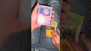 Pokemon pack opening! #pokemon #pokemonchannel #youtubeshorts #pokemoncards #pokemontcg #tcg