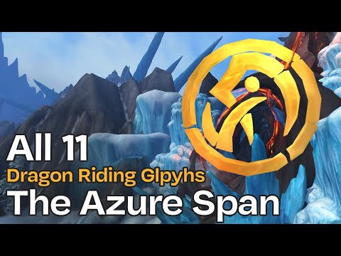 All 11 Dragon Riding glyphs in The Azure Span