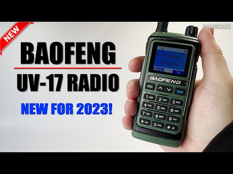 BAOFENG UV-17 Dual band Handheld Transceiver UV5R Upgrade For 2023!