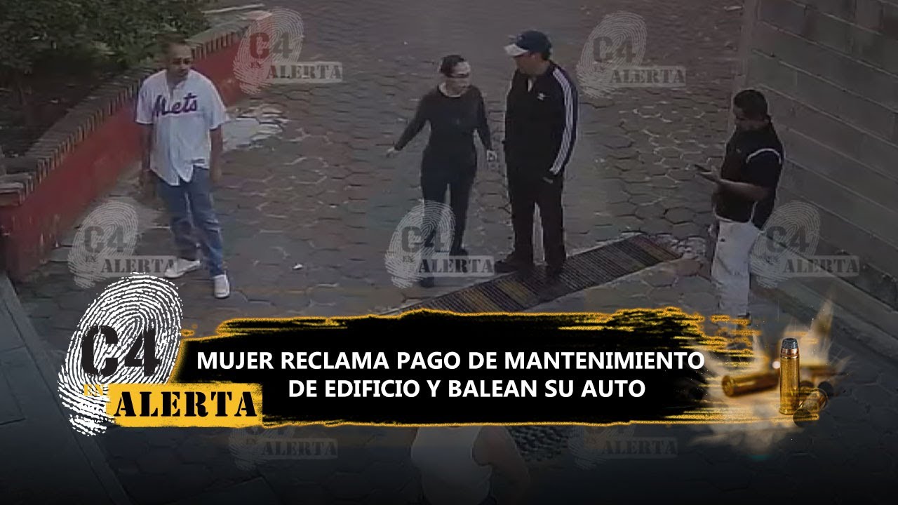 Administradora de edificio pide pago de servicios e inquilinas mandan a balear su auto en Iztacalco