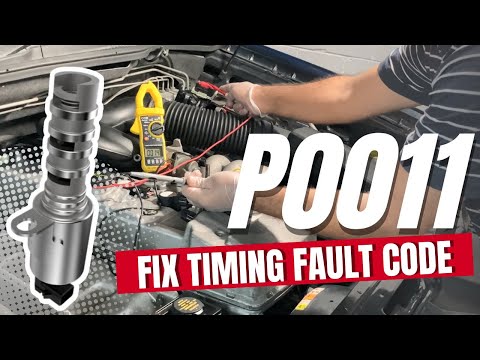 How to Test & Fix P0011 Intake Camshaft Position Timing Over Advanced Bank 1- Engine Fault Code